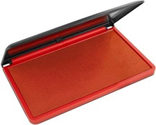 Large Premium Red Ink Stamp Pad 3.5x6.25 Inch Quality Felt Pad Crafting Art