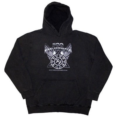 Foo Fighters Everything Or Nothing At All Pullover Stone Wash Kapuzenpullover