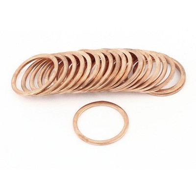 28mm Inner Diameter 2mm Thickness     Washer Seal Ring20 Pcs  #md
