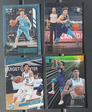 (LOT OF 4 RC'S)  LAMELO BALL  20-21 CHRONICLES PRESTIGE, PLAYBOOK, ESSENTIALS