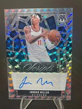 Jordan Miller 2024-25 Mosaic SILVER PRIZM AUTO SCRIPTS mx-jml Clippers