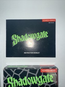 Shadowgate Game for NES Nintendo In Box Box  O-1