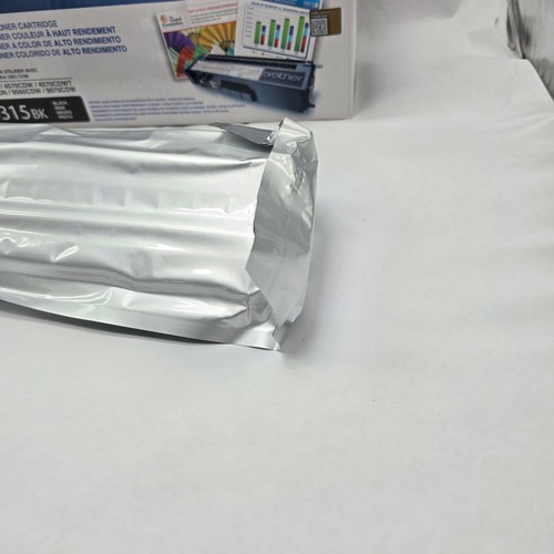 Genuine Brother TN315BK Black Toner Cartridge High Yield OB SEALED - 第 13/13 張圖片
