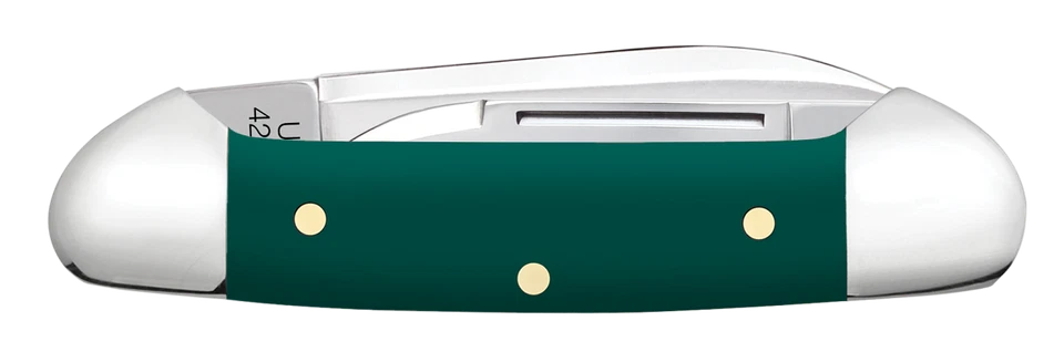 Cuchillo de Bolsillo Case xx Butterbean Spruce Verde Sintético 64532 Inoxidable Foto 2 de 3