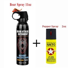 Feloiy Max Strength Bear Spray 11oz with 1 Pack Free peper spray 1/2oz