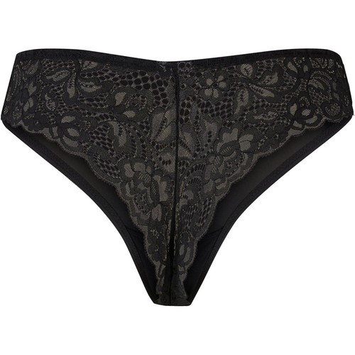 Urban Classics Ladies Lace Brazilian 3-Pack Damen Unterwäsche Slip Regular Woman - Picture 6 of 27