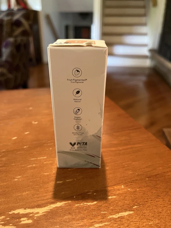 100% Pure Fruit Pigmented Water Foundation Warm 1.0 Fair Peach 1oz NEW Sealed - Image 4 of 4