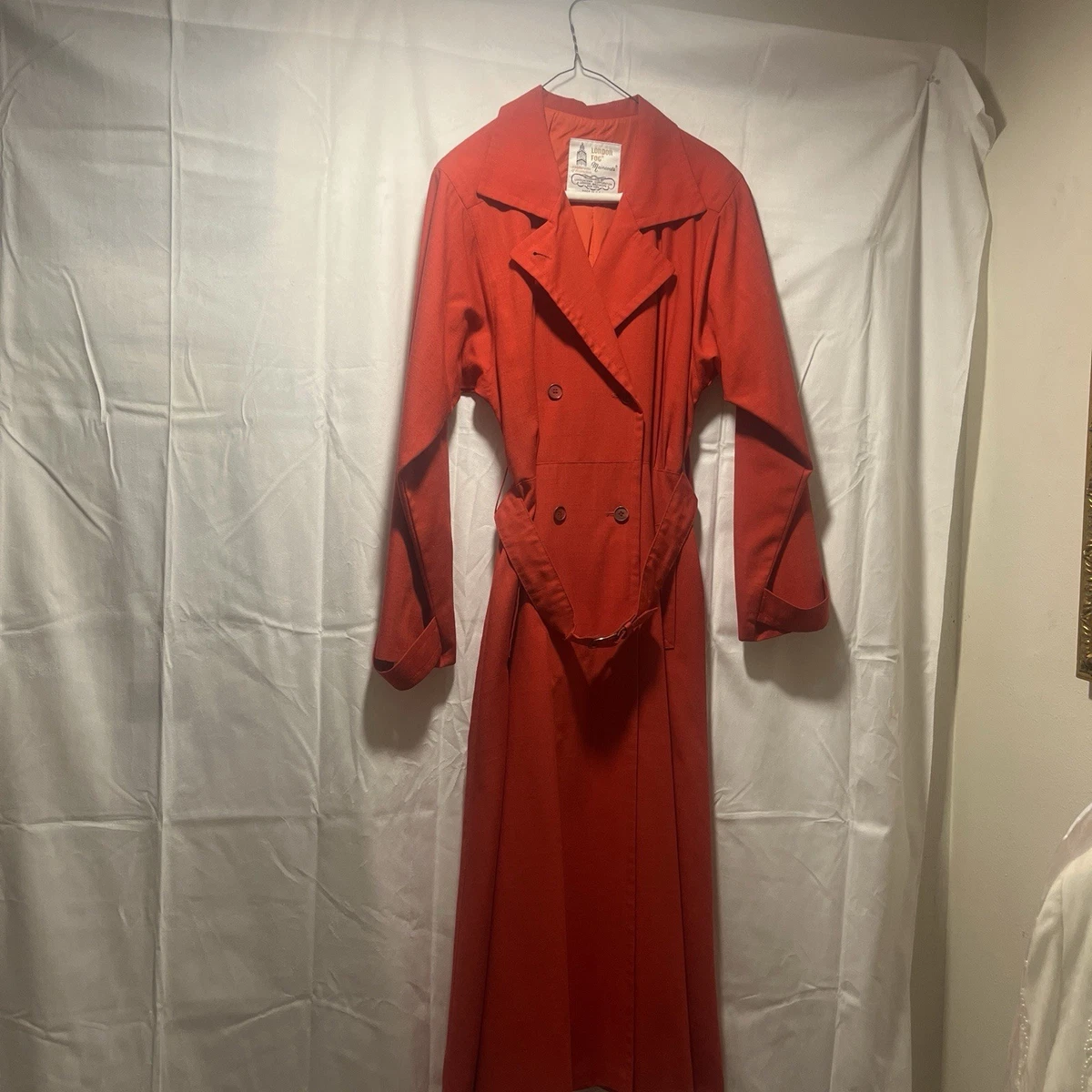 chinese dress ladies Fit and Flare Red Women's A-line Coat with Pleated Skirt | Scarlet Waltz