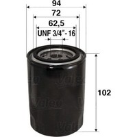 Valeo 586066 ÖLfilter FüR VW Seat ÖLreinigung Inspektion Service ÖLwechsel