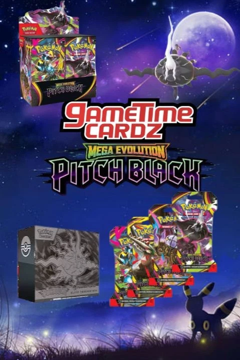 GTC TCG PITCH BLACK RELEASE !!!/Personals Pokemon/Gundam/Magic/One Piece !!