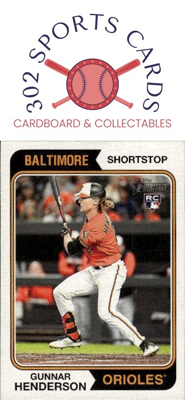 2023 Topps Heritage #64 Gunnar Henderson