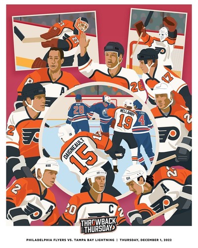 FLYERS 2022-2023 : TOTE-Ice Cube Tray-GRITTY-Couturier Bobblehead-PRINT SGA - Picture 16 of 21