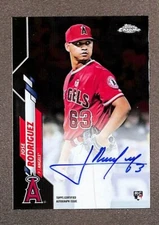 2020 Topps Chrome #RA-JRO Jose Rodriguez Rookie Auto
