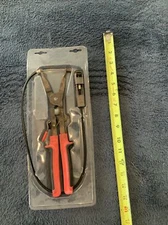 Snap On Ratcheting Hose Clip Pliers…surface Rust.,,,see Pics…works Fine…