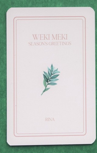 WEKI MEKI 2021 Season's Greetings Member Photocards Official Limited - Picture 7 of 16