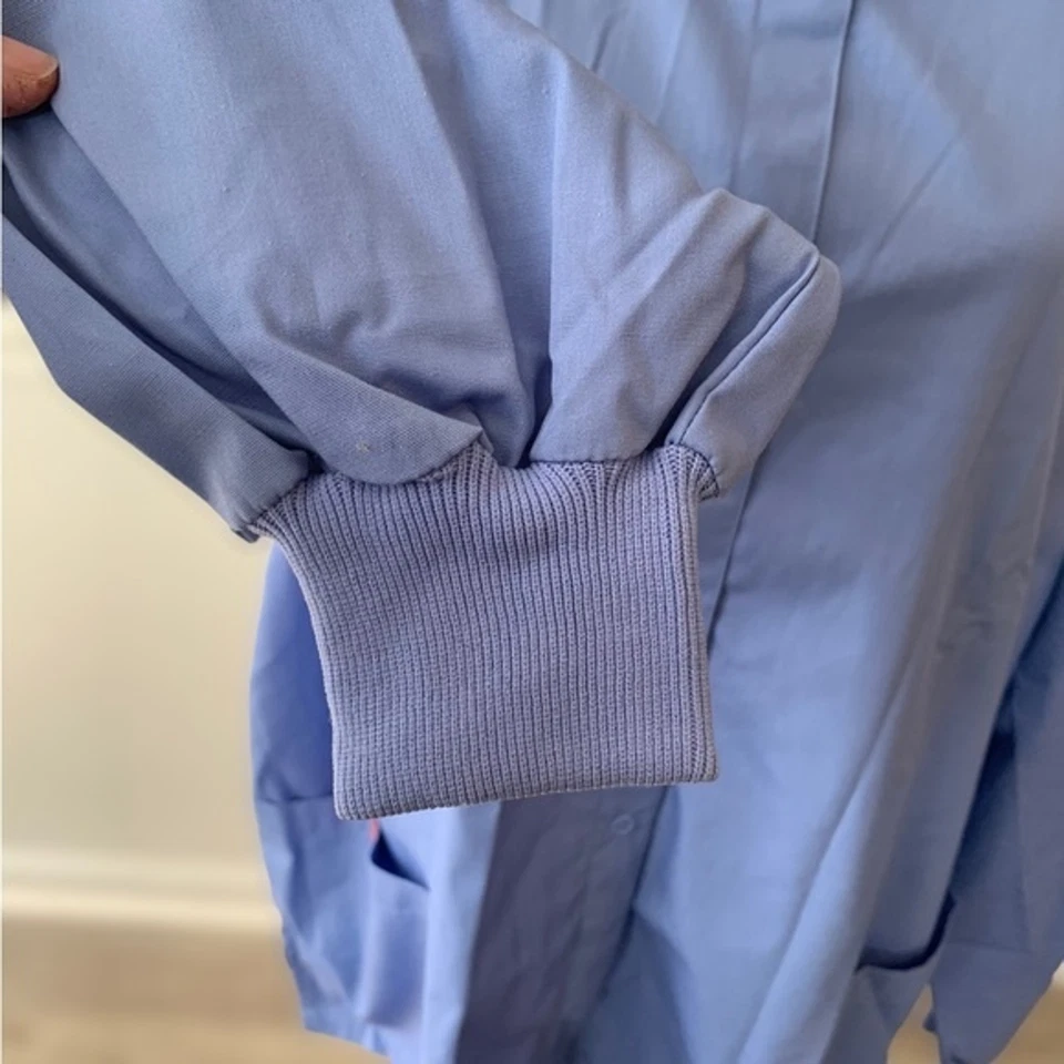 Dickies scrub medical jacket size 2x light blue hospital nurse doctor NWT - Image 2 of 4