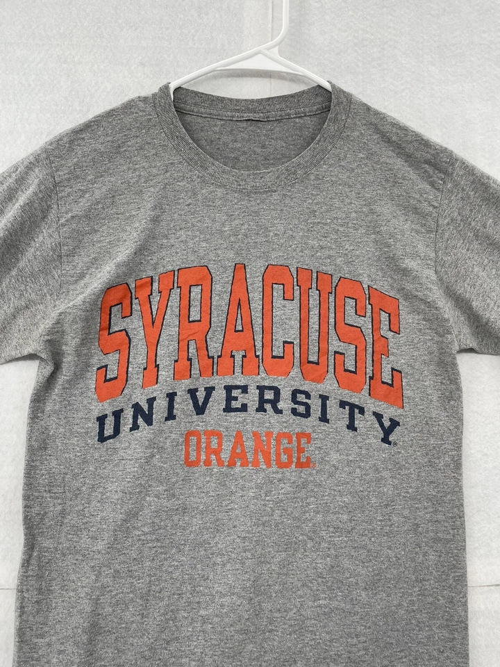 Camisa Syracuse Naranja Juvenil Grande Gris Naranja Manga Larga Universidad Deportes Niños Foto 2 de 4