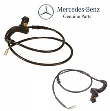 For Mercedes W123 W126 Set of Front Left and Right Brake Pad Sensor Cables OES