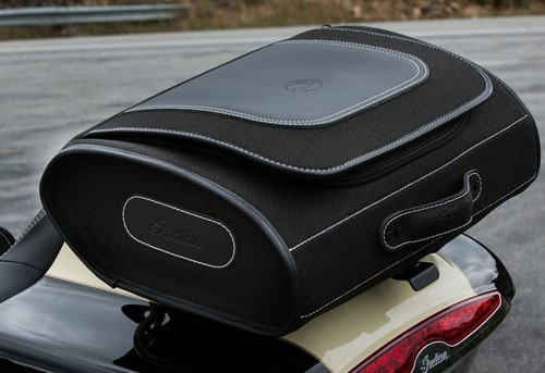 Genuine Indian Motorcycle Trunk Rack Bag Black - 2881757-01 - Picture 2 of 2