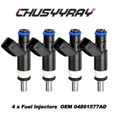 x4 OEM 04891577AC NEW Fuel Injectors FOR 2009- 2019 Dodge Journey FOR 2.4L I4