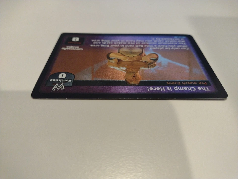 WWF/ WWE Raw Deal CCG - The Champ Is Here - 29 / TK - Image 3 of 4