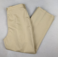 VINTAGE WOMEN'S BEIGE PANTS - SEARS - PANTS THAT FIT - SIZE 16