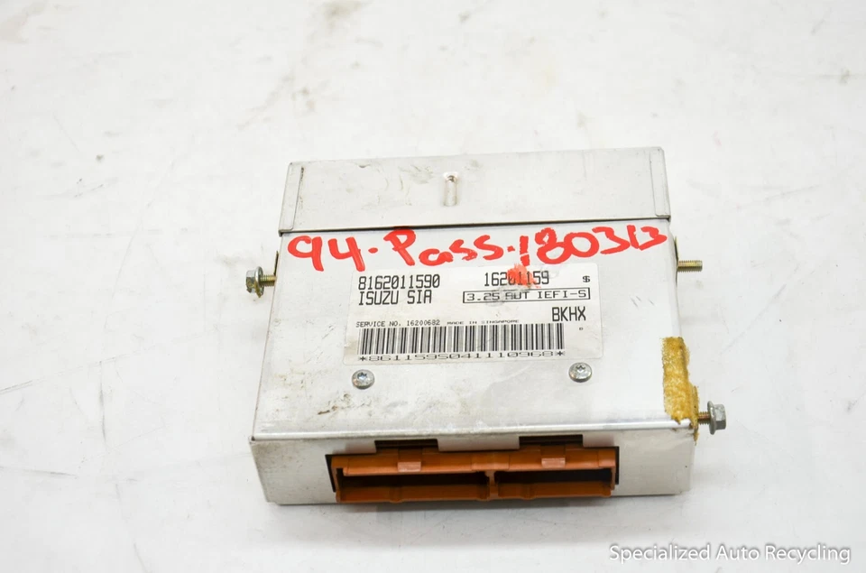 1994 Honda Passport módulo de controle eletrônico 16201159 fabricante de equipamento original - Imagem 4 de 4