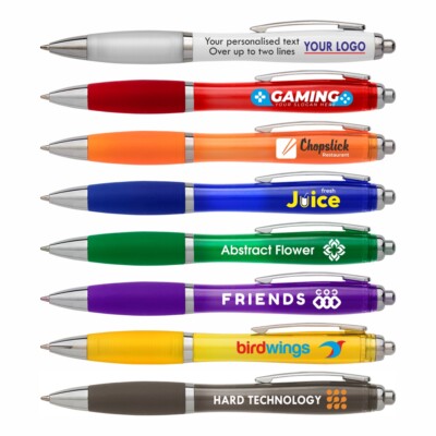 Personalised Printed Pens – Custom Logo – Full Colour – Bulk Promo Gift  UK