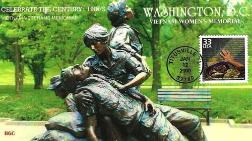 CTC The Vietnam Woman's Memorial #3190g FDC BGC Cachet M3530
