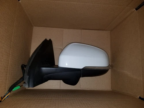2011-2018 VOLVO S60 MEMORY POWER DRIVER LEFT WHITE MIRROR BLIS CAMERA BLIND SPOT