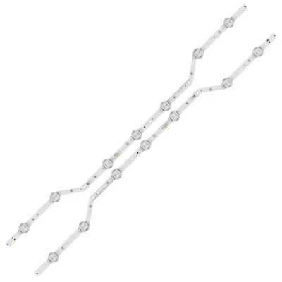 KIT 2 barre V5DN-320SM1-R2/R3 da 7 LED PER UE32J5000 UE32M5300"RIFSCA"YH-279