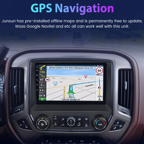 Apple Carplay For 2014-2018 Chevrolet Silverado GMC Sierra Car Stereo Radio GPS - Picture 11 of 16