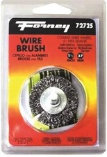 NEW FORNEY 72725 1 1/2" GRINDER WIRE WHEEL CUP BRUSH CRIMPED WIRE 8912206