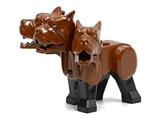 Lego Fluffy 4706 Three-Headed Dog Harry Potter Animal Minifigure Big Figure  | eBay