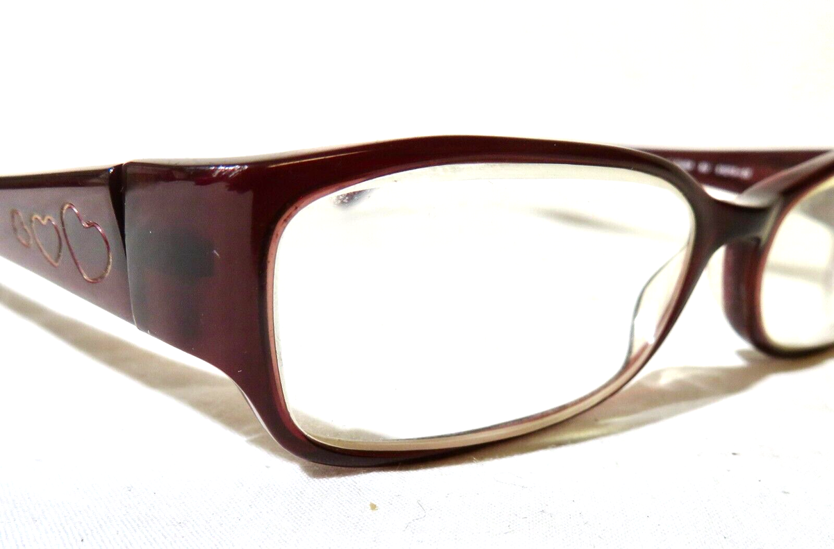 Candies, Elisa Eyeglass frame 51-15-135 Burgundy Plastic 