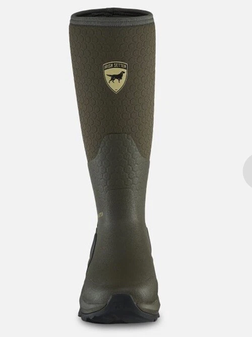 IRISH SETTER MUDTREK UNISEX 17-INCH WATERPROOF RUBBER FULL FIT PULL-ON BOOT - Image 3 of 4