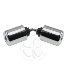 Anti Vibration Handle Bar End Chrome For Honda CBR Slug Weight Slider Reducing