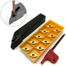 SVJCR1616H16 16mm CNC Lathe Turning Tool Holder + VCMT160404 Carbide Inserts 735