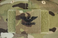 USCG US COAST GUARD I/A MULTICAM OCP O-6 HOOK BACK CAMOUFLAGE CAMO UNIFORM RANK