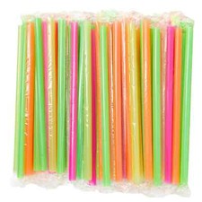 Extra Wide Bubble Tea Straws for Smoothies, M...