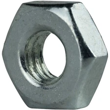 #8-32 Hex Machine Screw Nuts Grade 2 Electro Zinc Plated Steel Qty 100