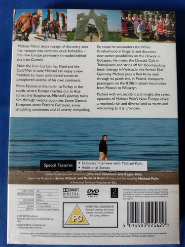 MICHAEL PALIN'S NEW EUROPE (2007 TV Series) DVD * NEW SEALED FREE 1st CLASS P&P - Picture 2 of 2