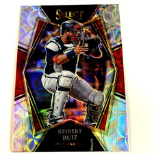 Keibert Ruiz 2022 Panini Select Scope Prizm Parallel #123 Washington Nationals