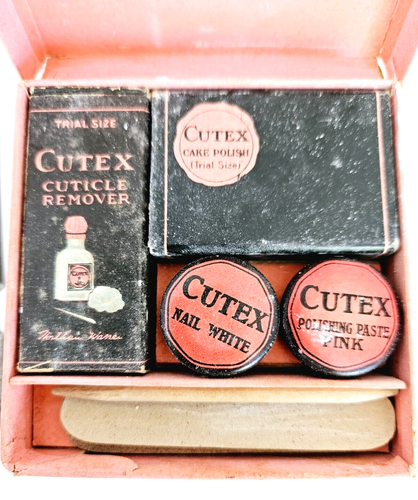 Rare Vintage 1920's Cutex Compact Manicure Set, Nail Polish Kit, Travel Nail Kit - Picture 2 of 5