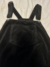 Black Velvet Overalls