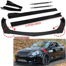 Front Bumper Spoiler Body Kit Side Skirt/Rear Lip Universal For Chevorlet Cobalt