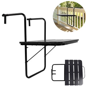 Balkonhangetisch Balkontisch Zum Einhangen Klapptisch Klappbar Hangetisch 62cm Ebay