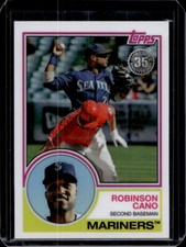 Robinson Cano 2018  Topps Silver Pack 1983 Chrome #72  - Seattle Mariners