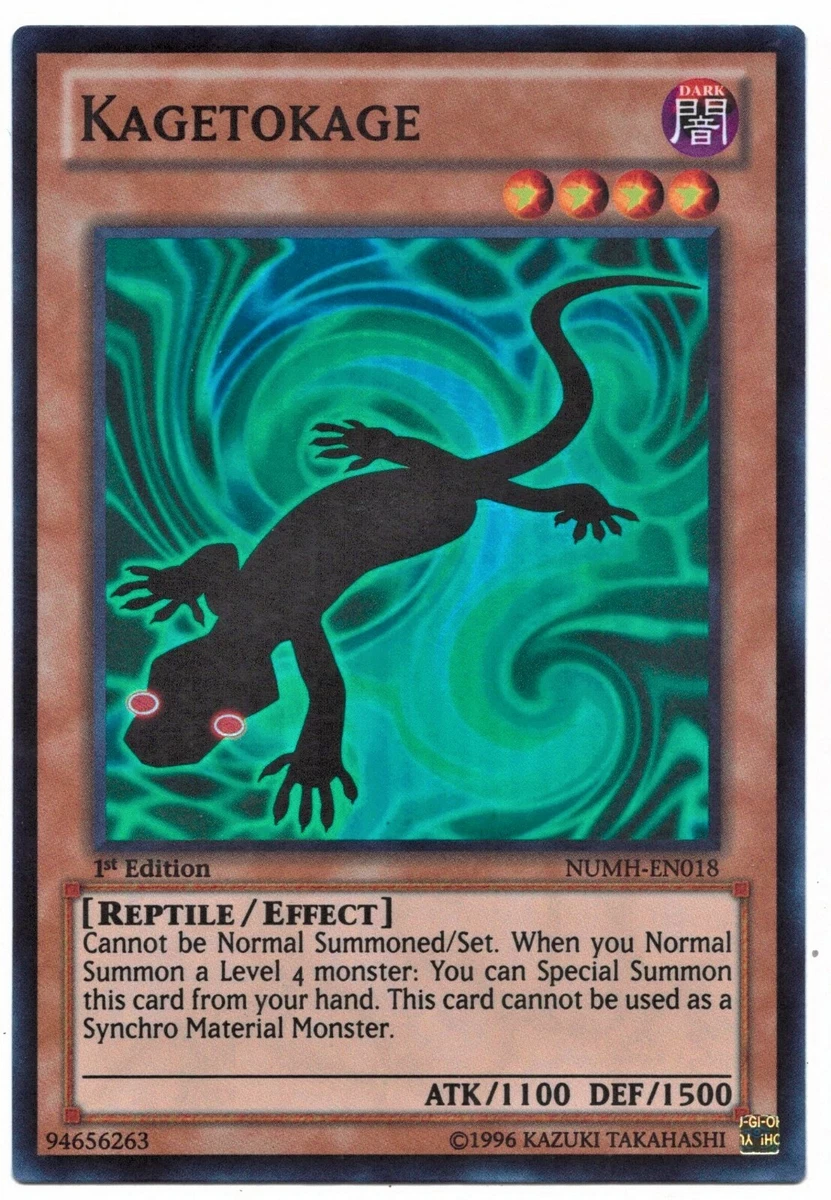 Yu-Gi-Oh! Karte Kagetokage (YS13-EN016) – Super Starter: V For Victory, 1st Edition