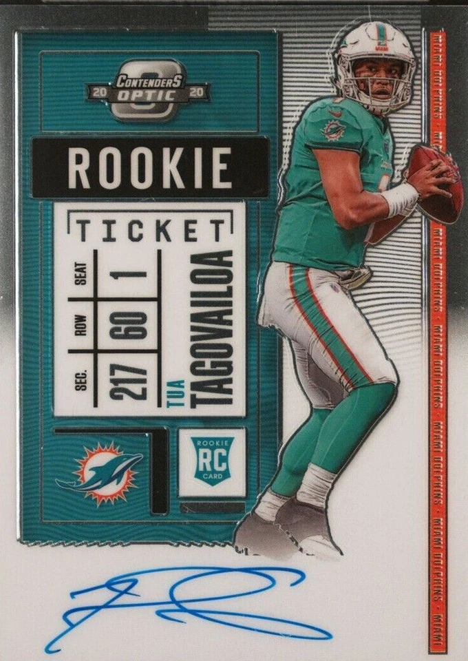 2020 Panini Contenders Optic Tua Tagovailoa #103